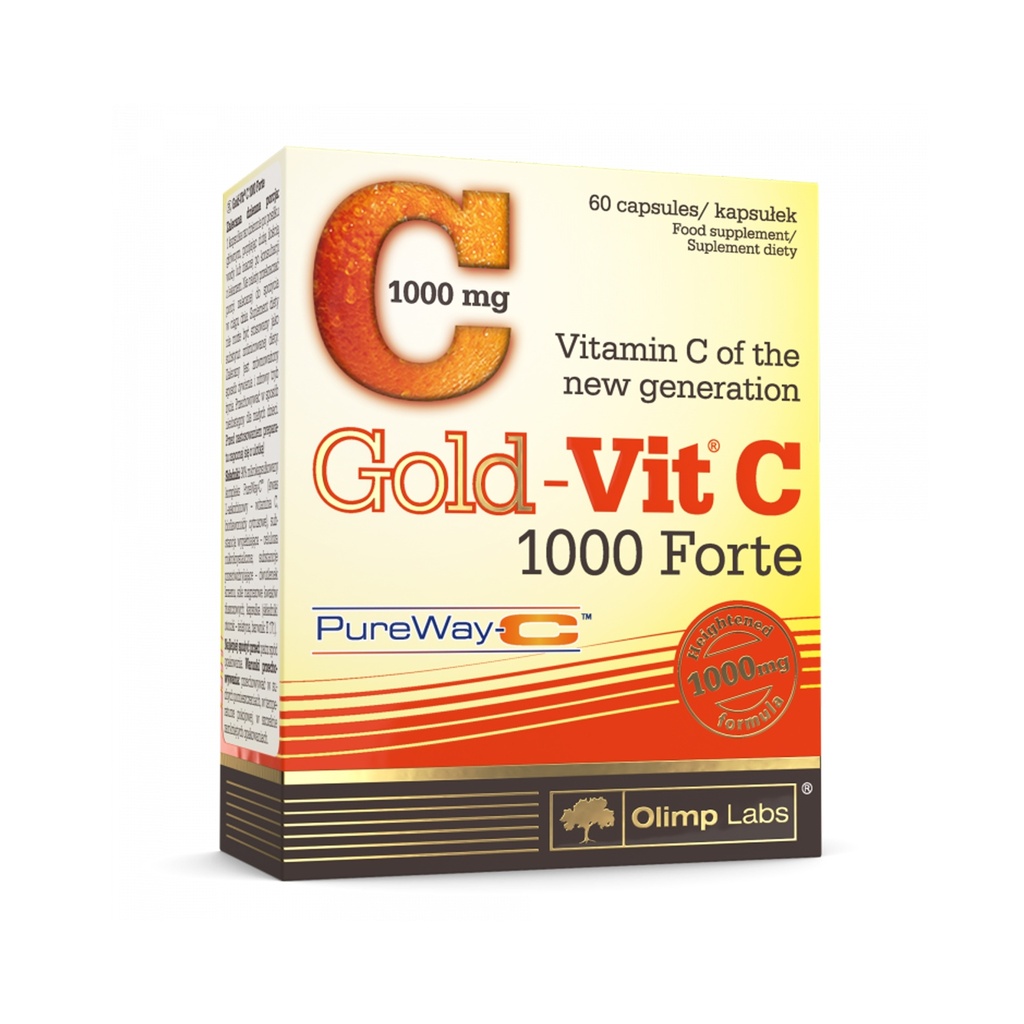 OLIMP GOLD-VIT C 1000 FORTE, 60 kapsul