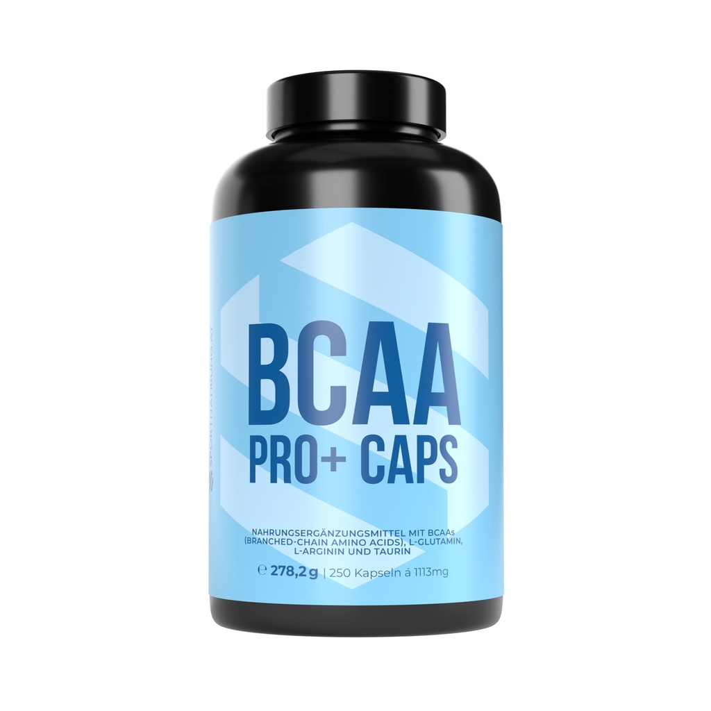 SPORTNAHRUNG BCAA PRO+ CAPS, 250 capsules