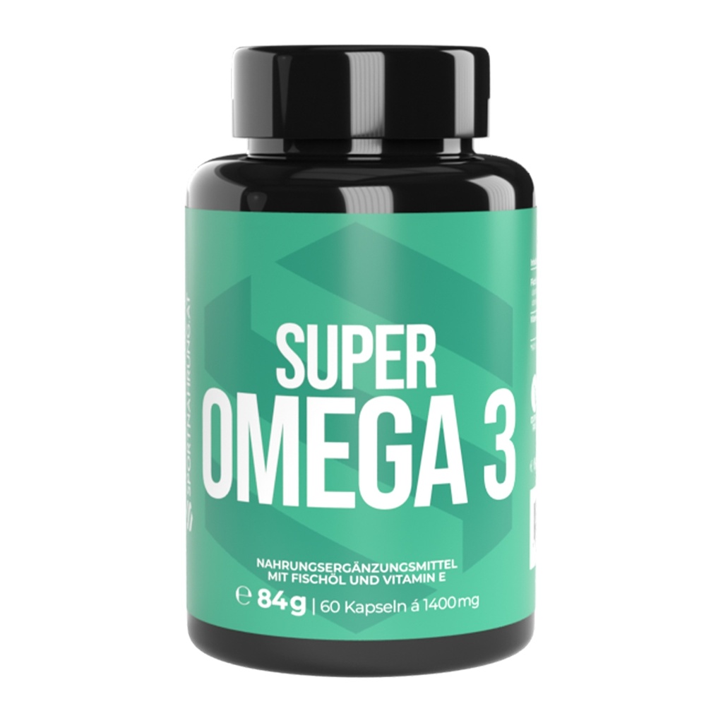 SPORTNAHRUNG SUPER OMEGA 3, 60 kapsul