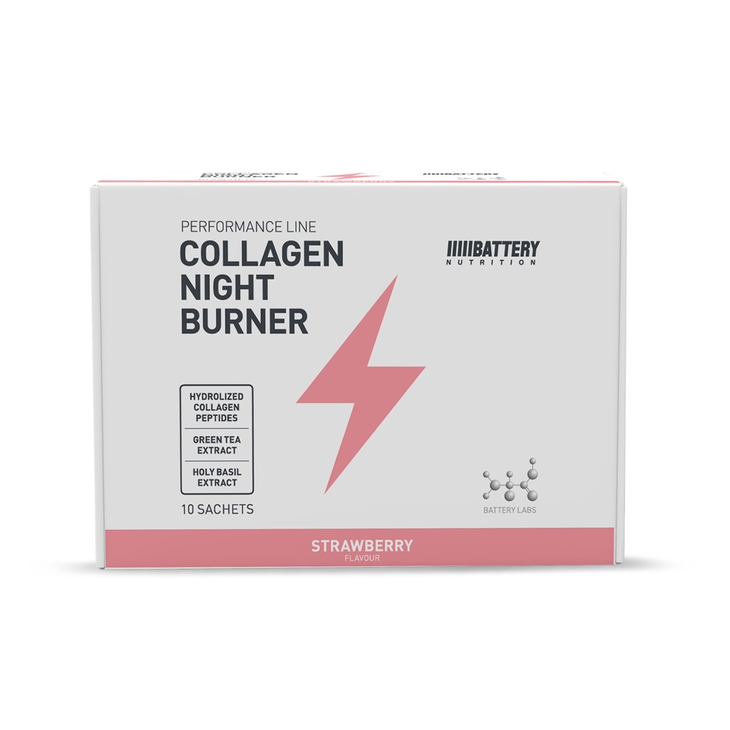 BATTERY COLLAGEN NIGHT BURNER, 10 vrečk
