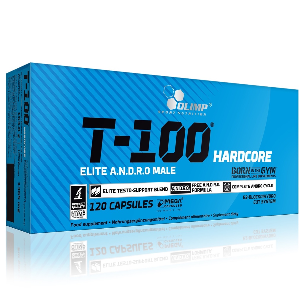 OLIMP T-100 HARDCORE, 120 kapsula