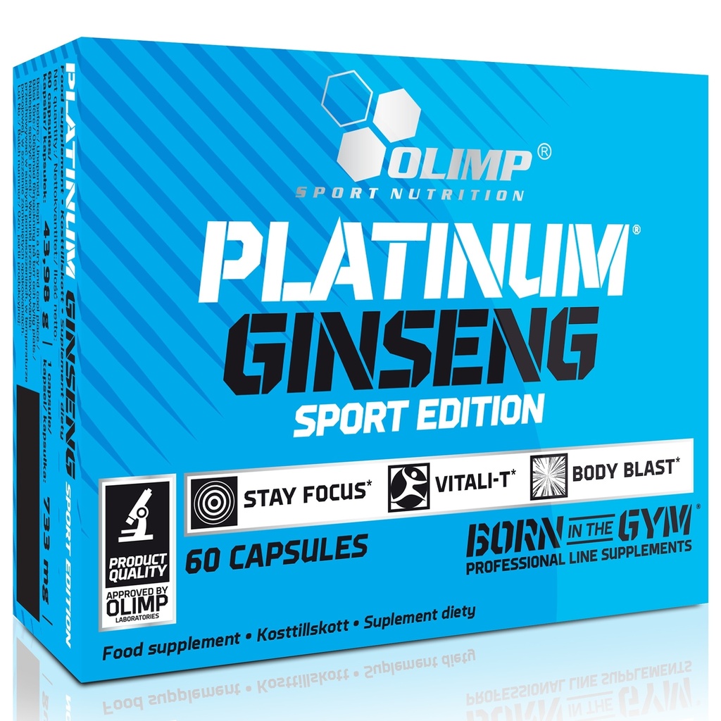 OLIMP PLATINUM GINSENG SPORT EDITION, 60 kapsula