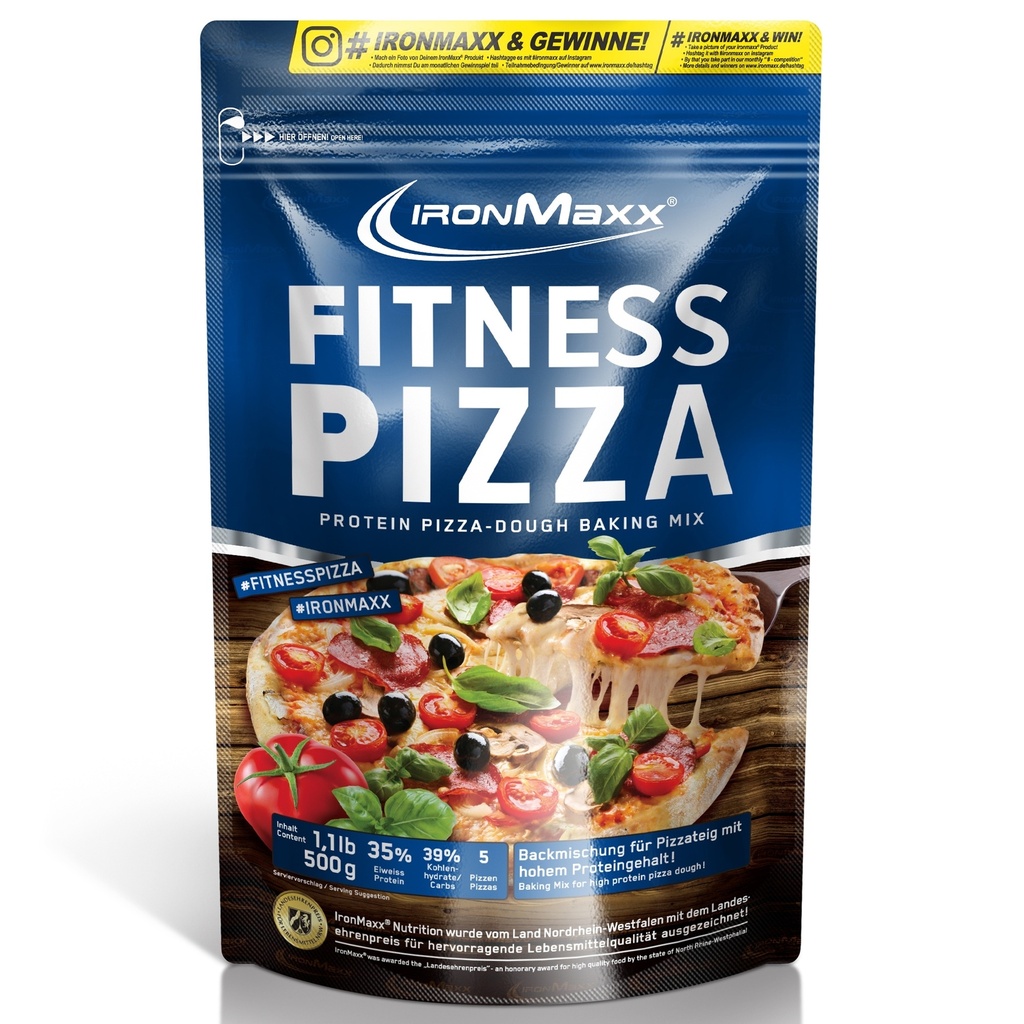 IRONMAXX FITNESS PIZZA, 500g