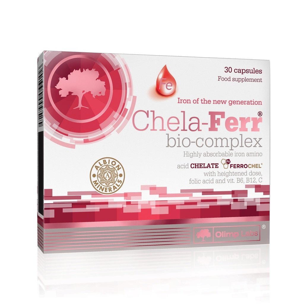 OLIMP CHELA-FERR BIO-COMPLEX, 30 capsule