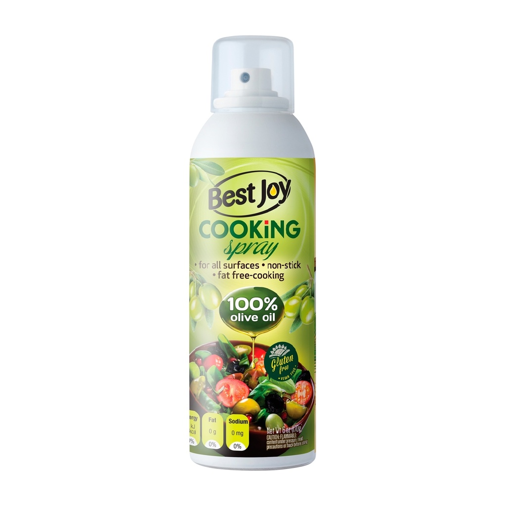 BEST JOY COOKING SPRAY 100% OLIVE OIL, 250ml