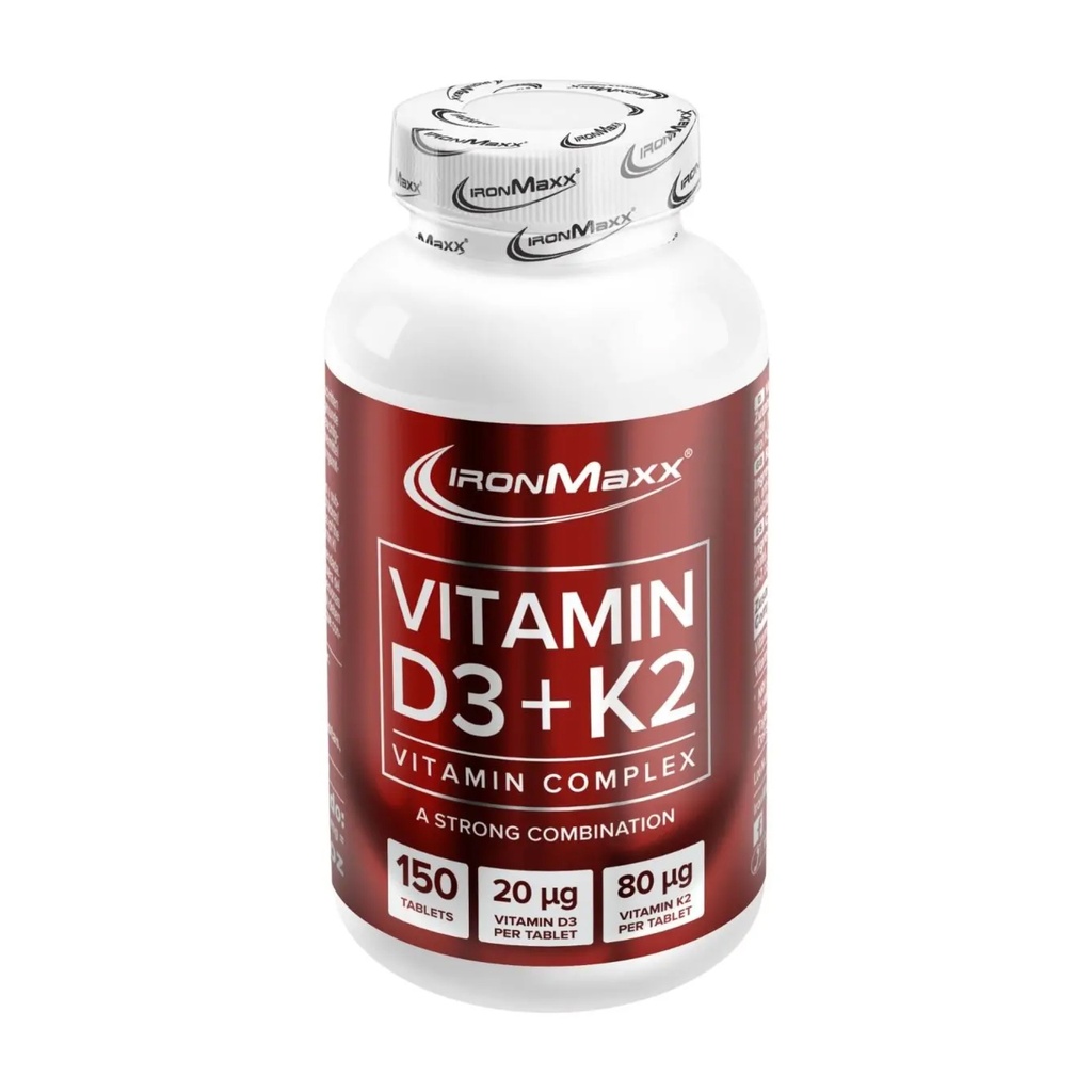 IRONMAXX VITAMIN D3 + K2, 150 tableta