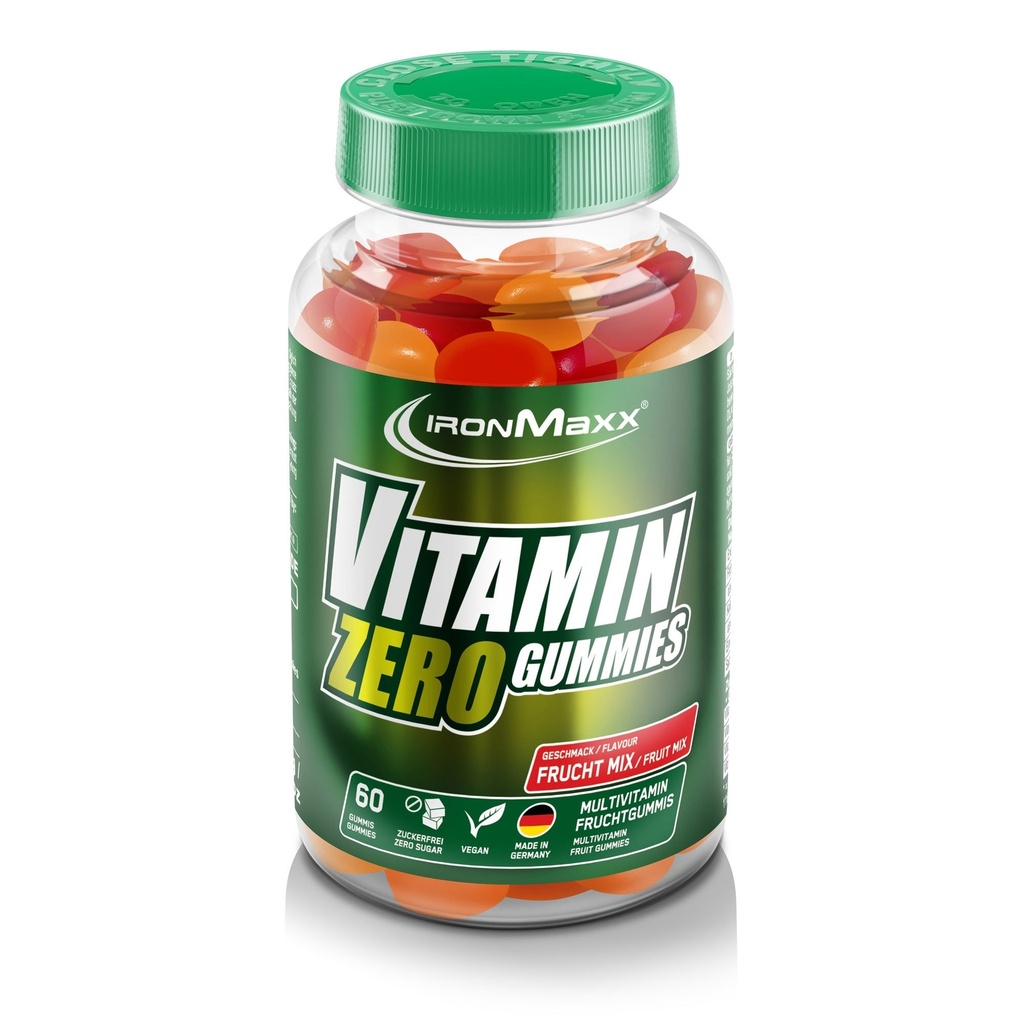 IRONMAXX VITAMIN VEGAN ZERO GUMMIES, 60 caramelle gommose