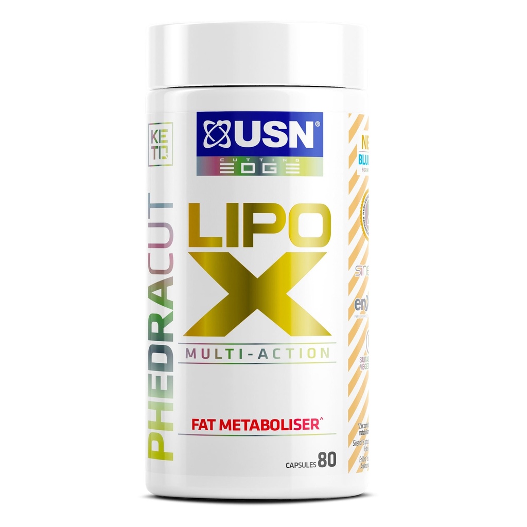 USN PHEDRA CUT LIPO X, 80 kapsula