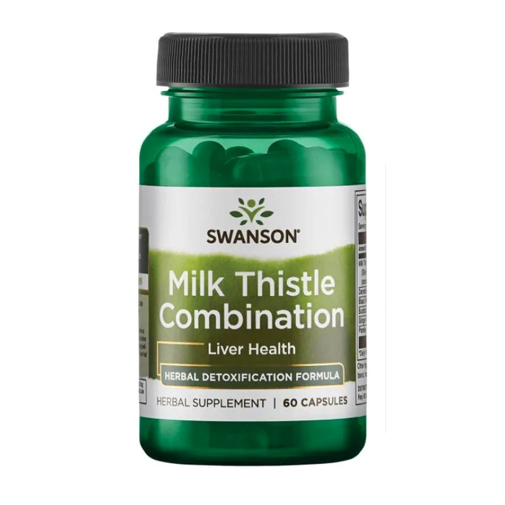 SWANSON MILK THISTLE COMBINATION, 60 caps