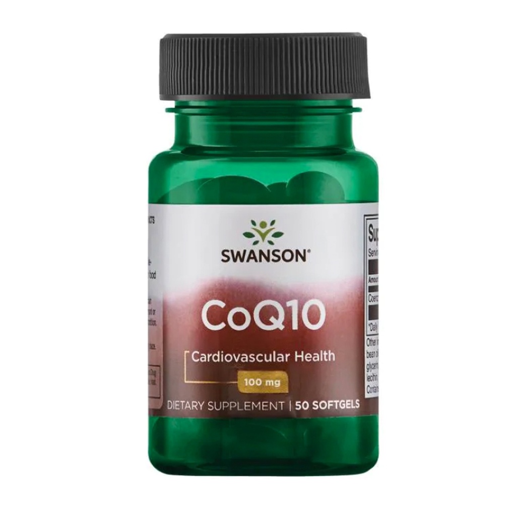 SWANSON COQ10 (100mg), 50 softgel kapsula