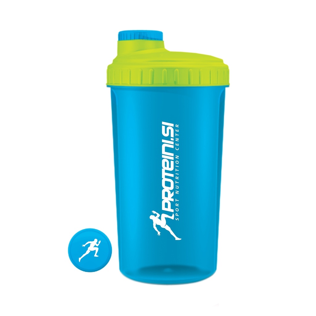 PROTEINI.SI SHAKER NEON-BLU-GIALLO, 700ml