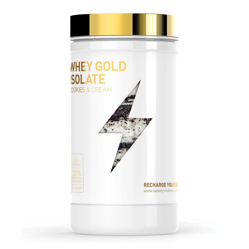 BATTERY WHEY GOLD ISOLATE