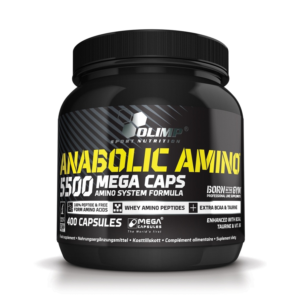 OLIMP ANABOLIC AMINO 5500 MEGA CAPS, 400 capsule