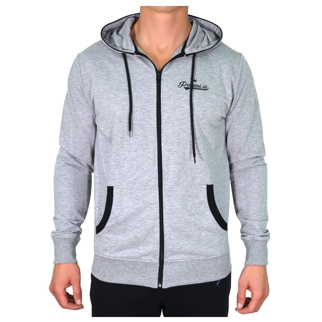 ZIP HOODIE ROCKY grau