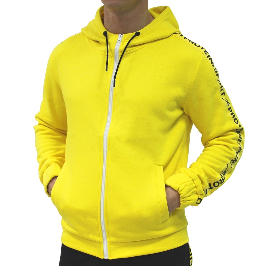 ZIP HOODIE PRESTON yellow