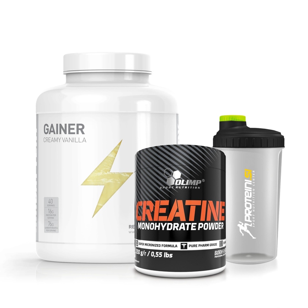 PACCHETTO: MASSA MUSCOLARE ORO