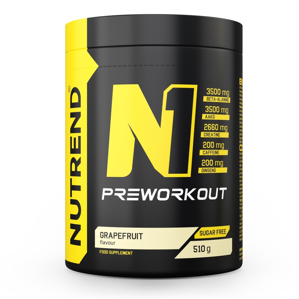 NUTREND N1 PRE-WORKOUT (NUOVO), 510g