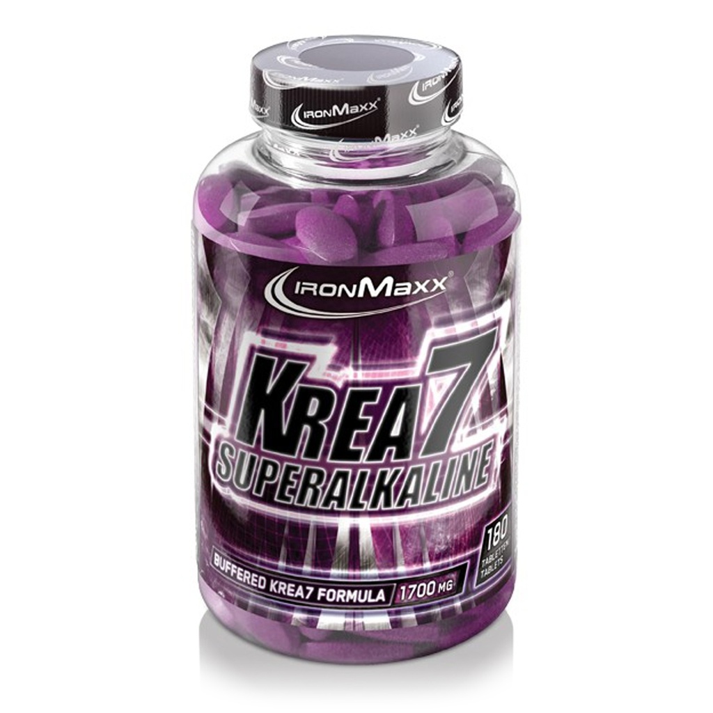 IRONMAXX KREA7 SUPERALKALIN, 180 compresse