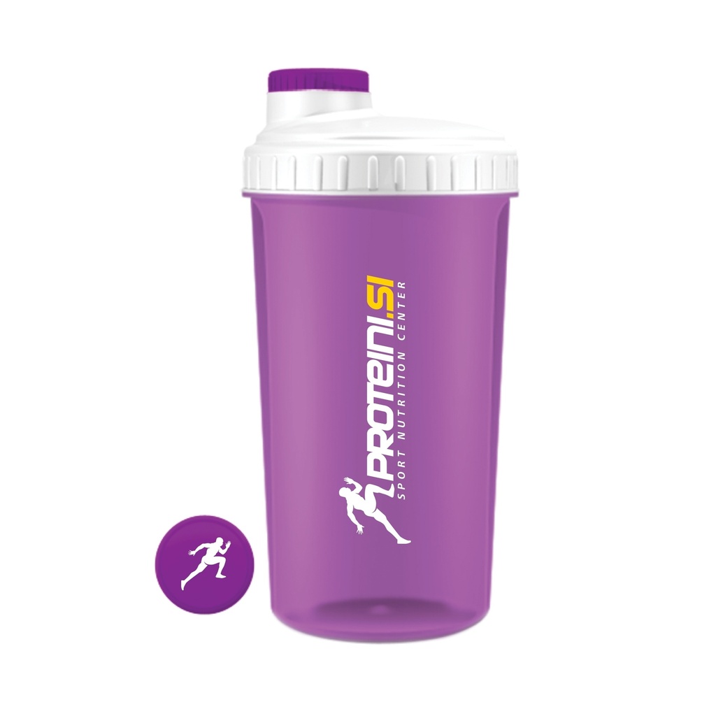PROTEINI.SI SHAKER NEON-VIOLETT-WEIß, 700ml