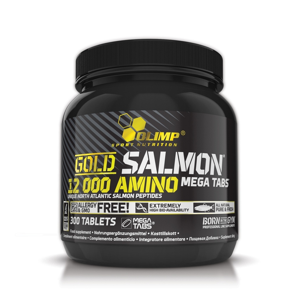 OLIMP GOLD SALMON AMINO 12000, 300 compresse