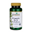 SWANSON VITAMIN D3 (400IU), 250 kapsul