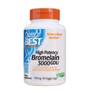 DR.'S BEST BROMELAIN (3000GDU), 90 veg. kapsul